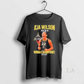 Original Las Vegas Aces Aja Wilson Wnba Champions 2025 Graphic