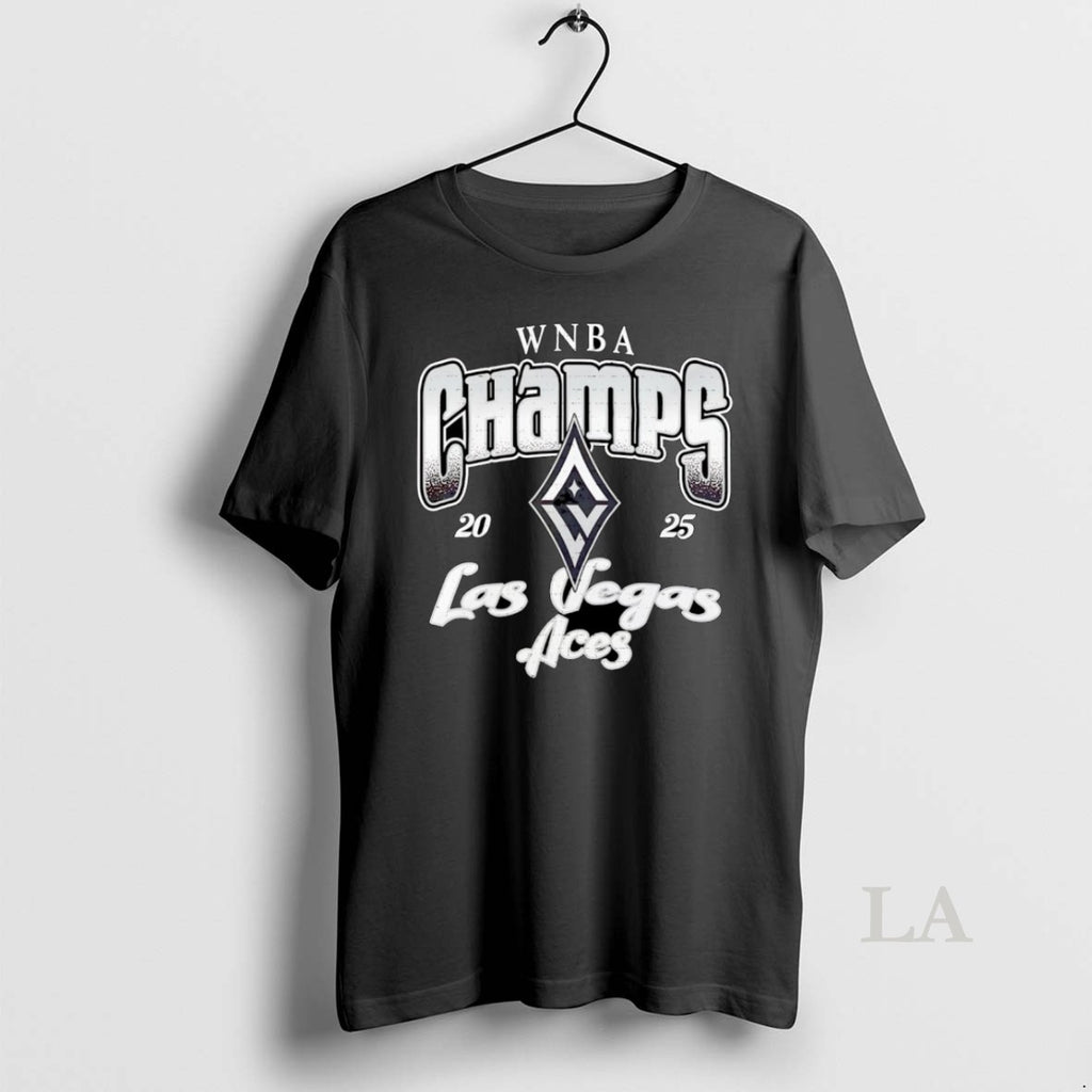 Original Las Vegas Aces Basketball 2025 Wnba Champs Logo