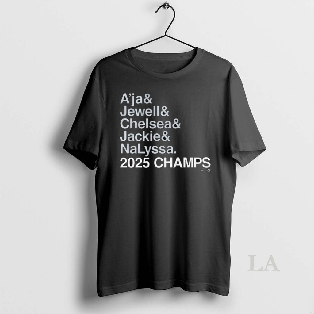 Original Las Vegas Aces Basketball Ampersand 225 Champs Aja Jewell Chelsea Jackie Nalyssa