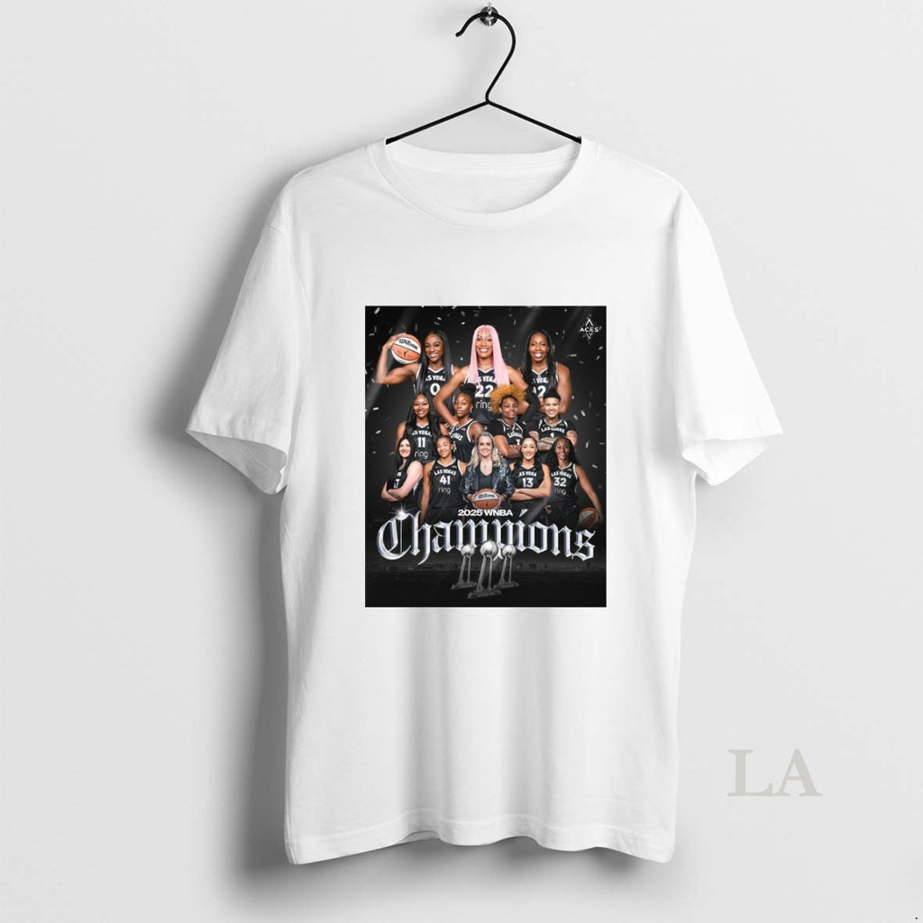 Original Las Vegas Aces Basketball Are The 2025 Wnba Champions