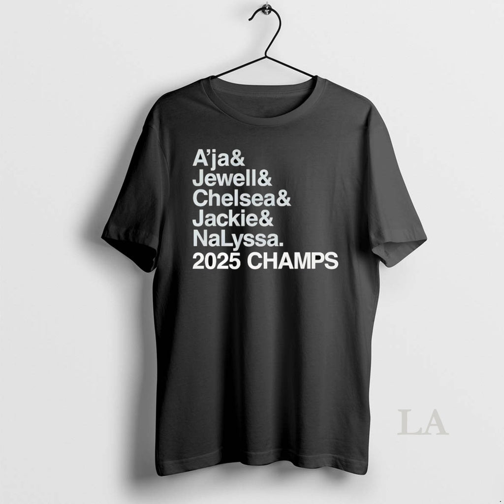Original Las Vegas Aces Ampersand 2025 Champs Players