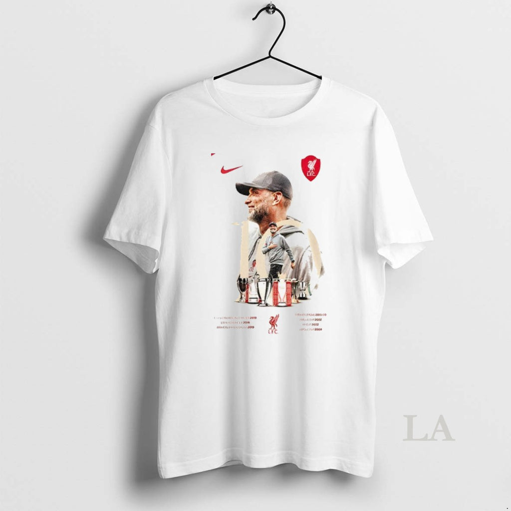 Original Liverpool Fc X Jurgen Klopp 10th Anniversary Football Lover