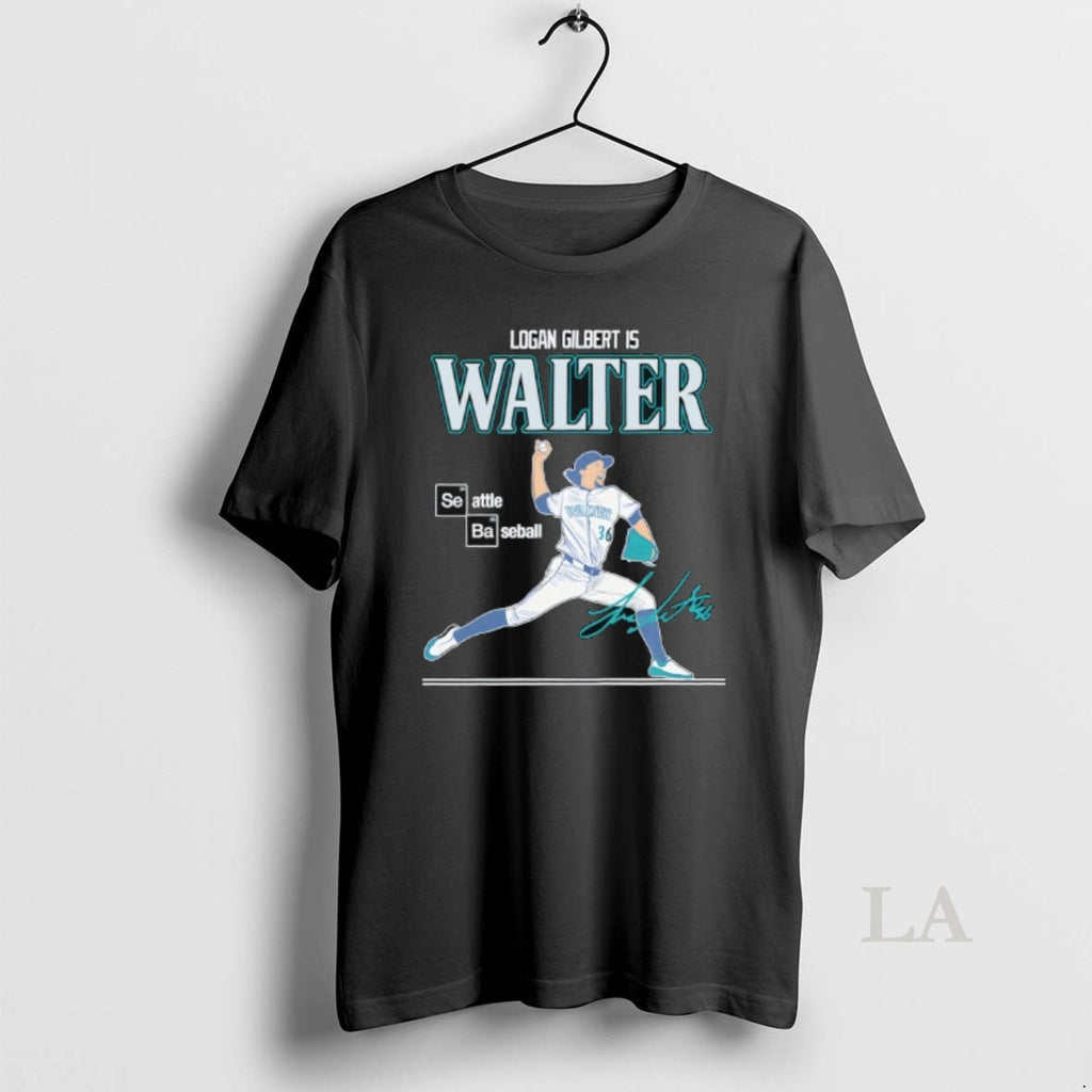 Original Logan Gilbert Seattle Mariners Is Walter Baseball Mlb Signature
