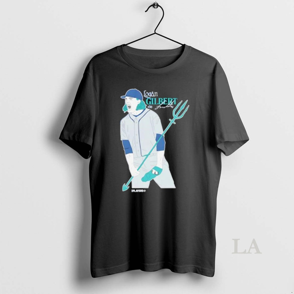 Original Logan Gilbert Trident Seattle Mariners Signature