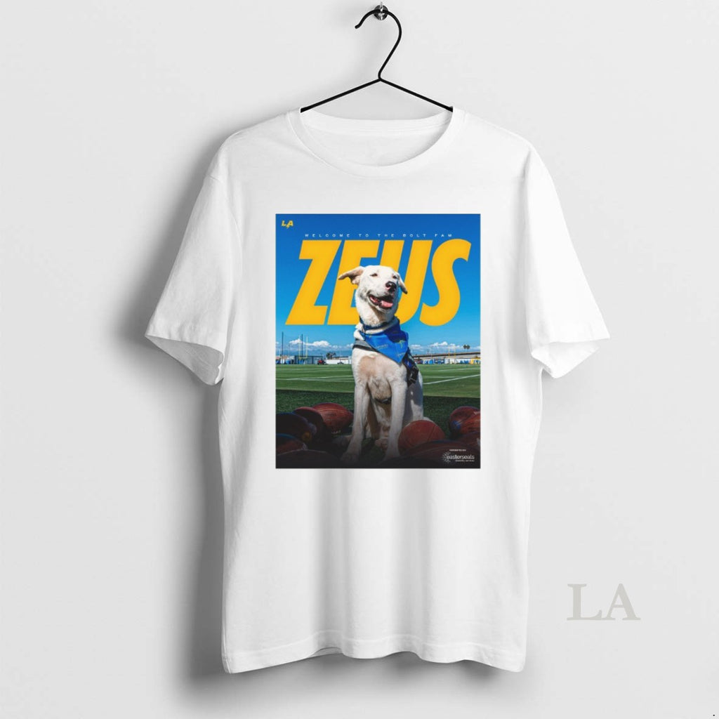 Original Los Angeles Chargers Welcome To The Bolt Fam Zeus