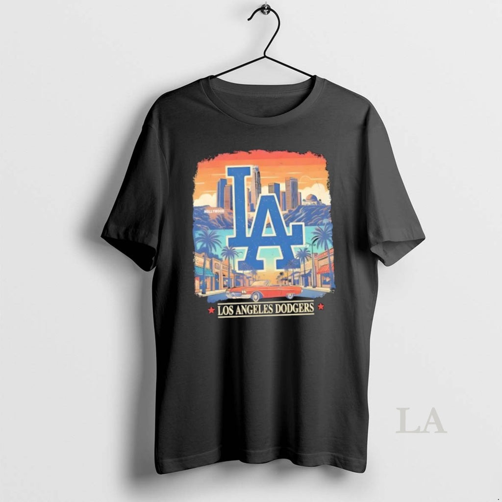 Original Los Angeles Dodgers Baseball Beverly Sunset