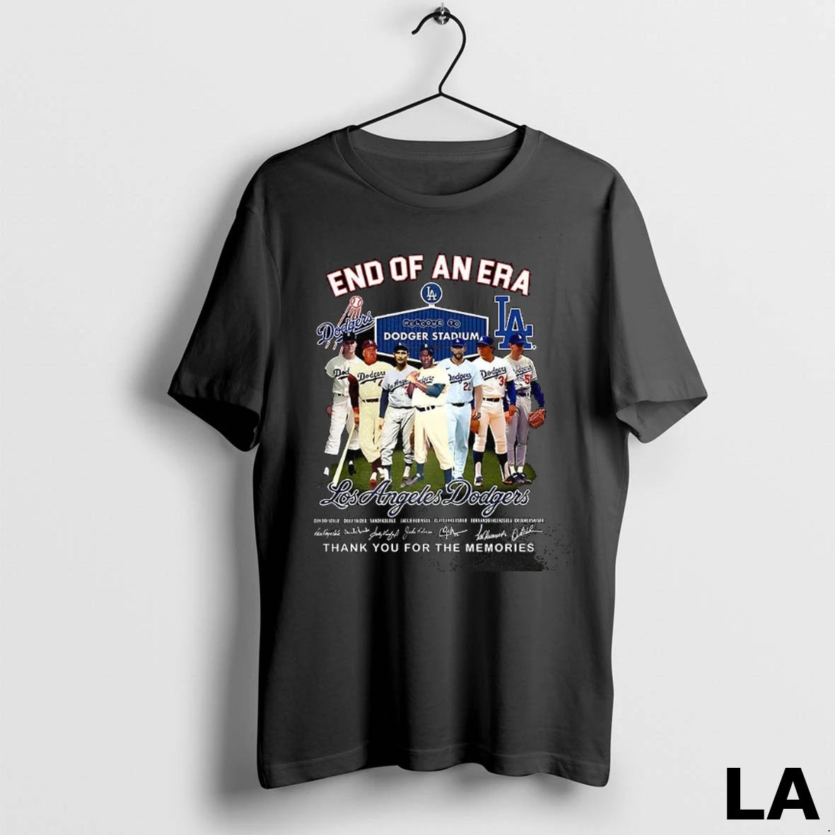 Original Los Angeles Dodgers Legend End Of An Era Signature