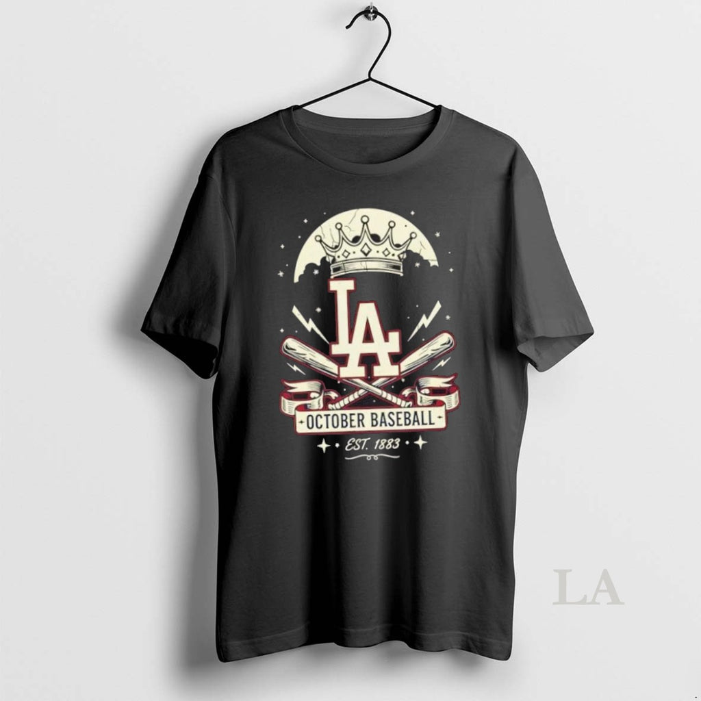 Original Los Angeles Dodgers October Baseball Est 1883