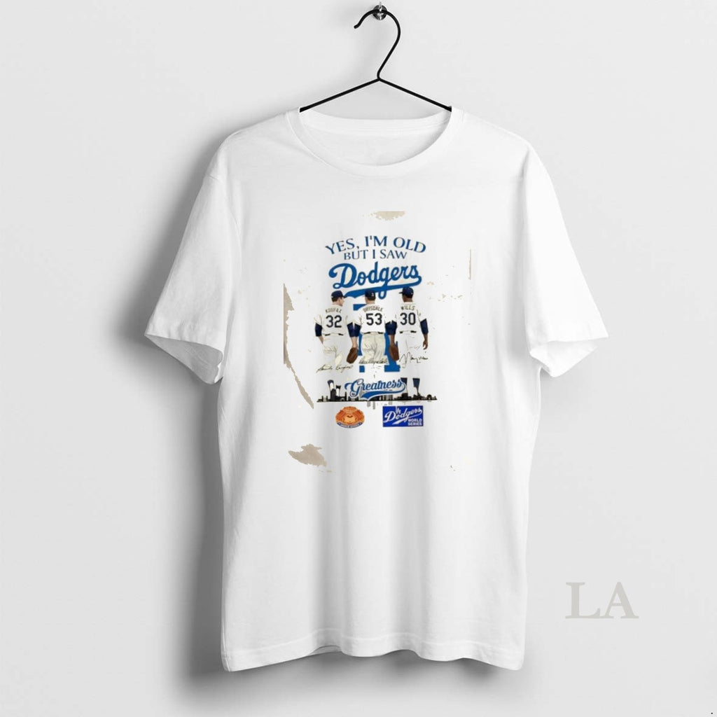 Original Los Angeles Dodgers Sandy Koufax Don Drysdale And Maury Wills Legends Skyline