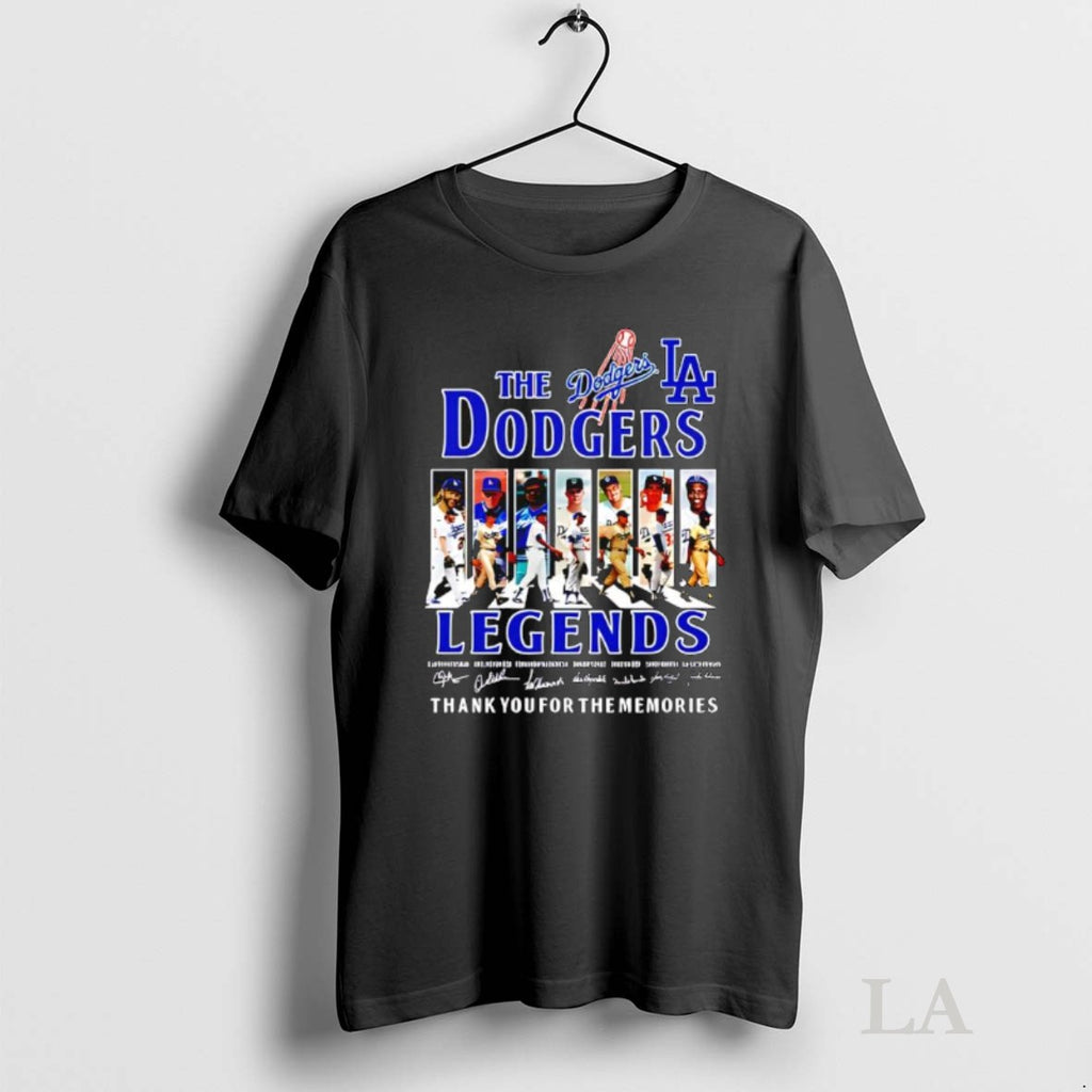 Original Los Angeles Dodgers Baseball Team Legends Thanks You For The Memories Cover Abbey Road