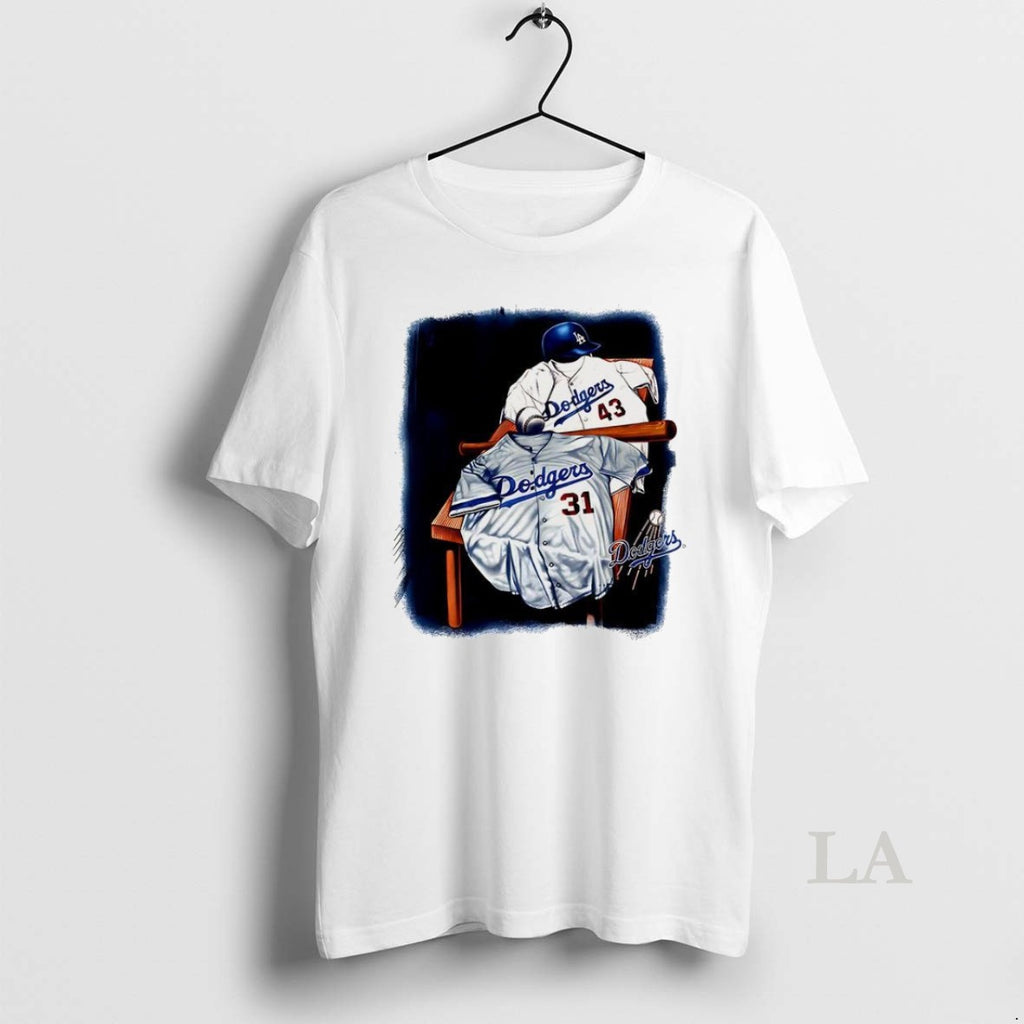 Original Los Angeles Dodgers Jersey Number 31 43