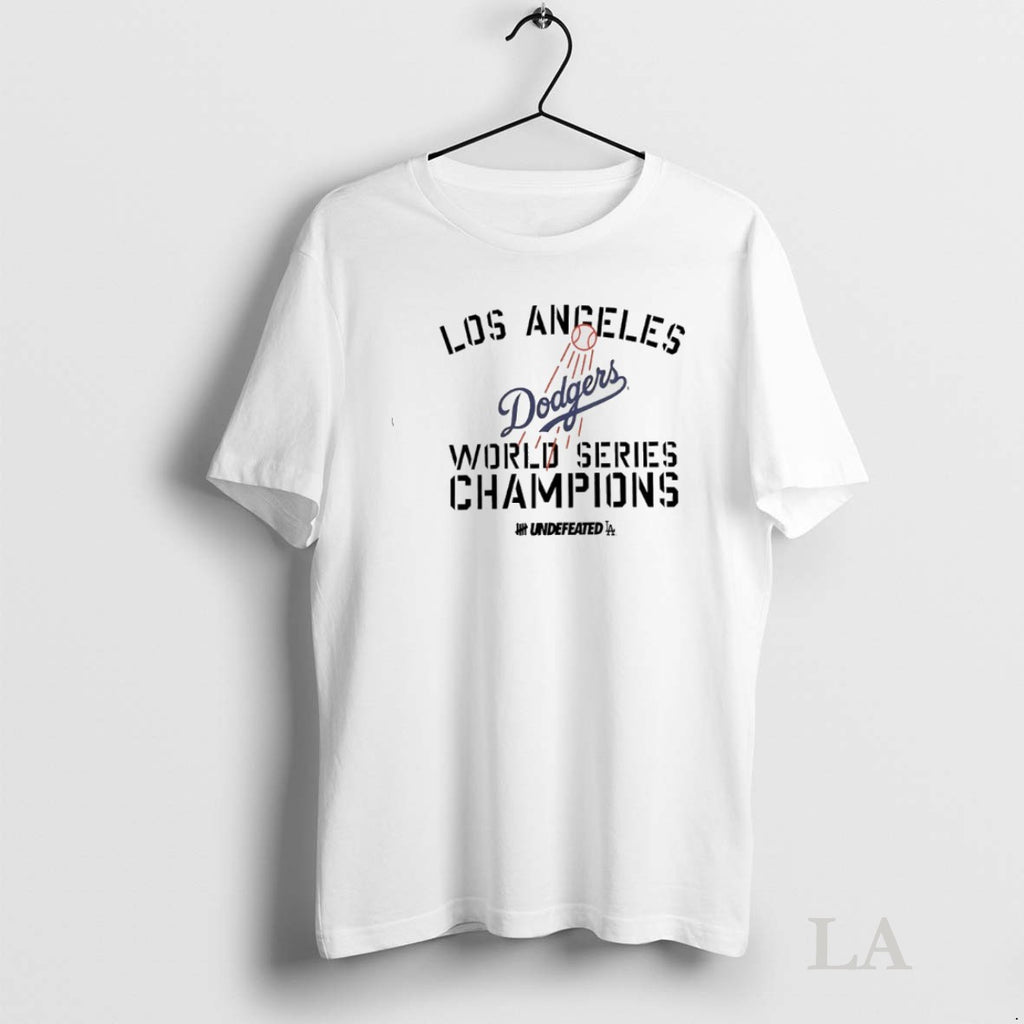 Original Los Angeles Dodgers X Undefeated World Series Champions