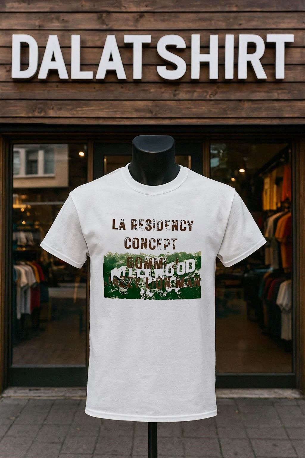 Original Los Angeles Residency Concept Hollywood shirt