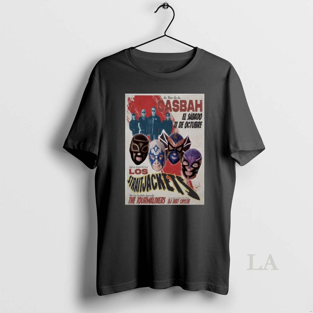 Original Los Straitjackets With The Tourmaliners October 11 2025 San Diego Event Long Sleve