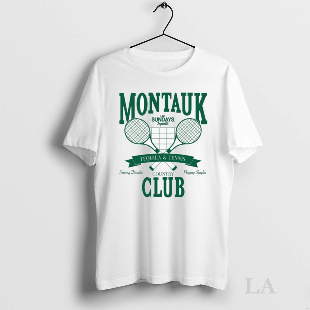 Original Los Sundays Montauk Country Club Tequila And Tennis