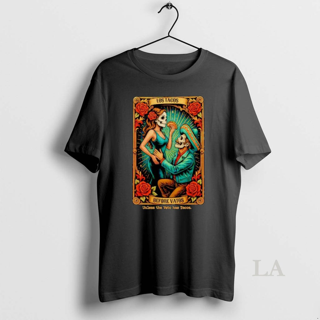 Original Los Tacos Before Vatos Tarot Card Ornaments