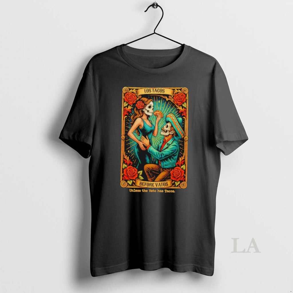 Original Los Tacos Before Vatos Tarot Card