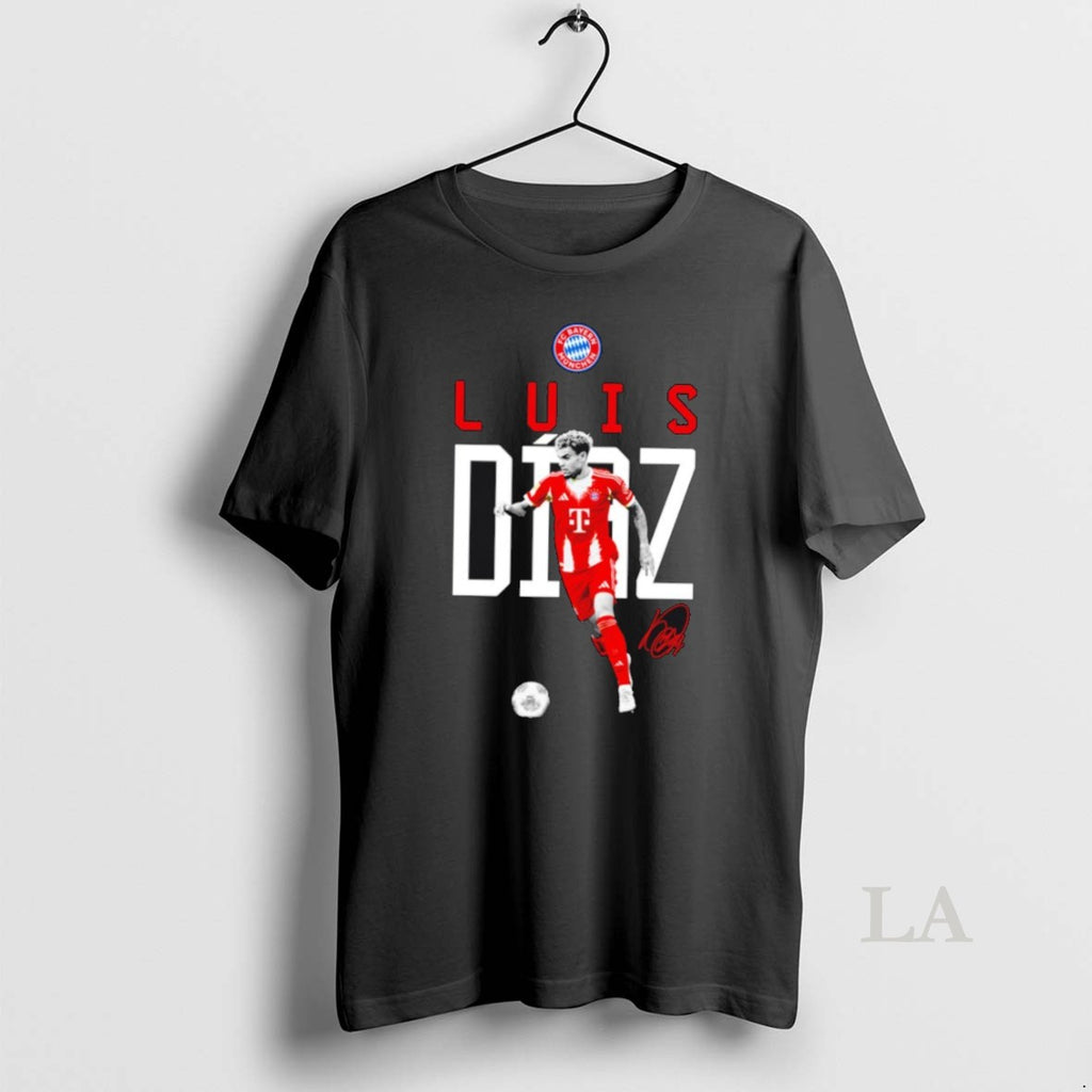 Original Luis Diaz Bayern Munchen Fc Signature