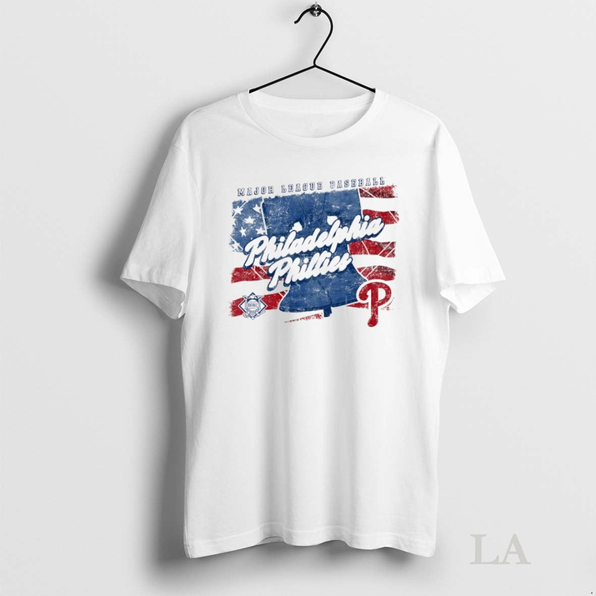 Original Mlb Philadelphia Phillies Vintage Flag