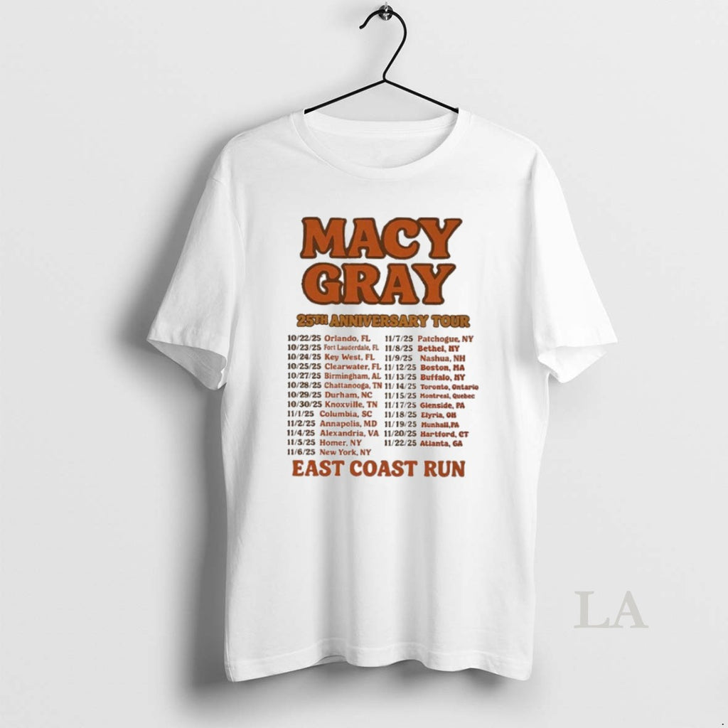 Original Macy Gray East Coast Run 25th Anniversary Tour 2025 Dates List For October And