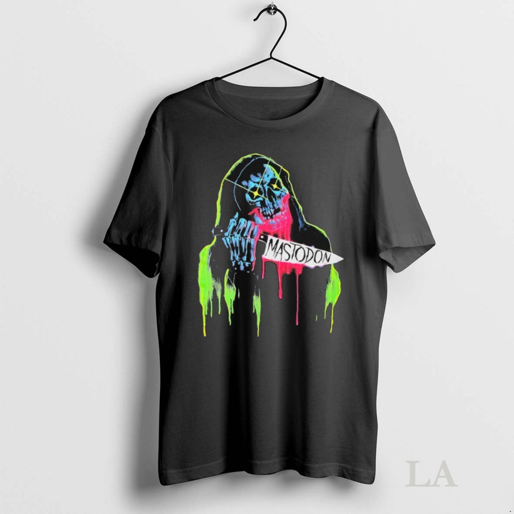 Original Mastodon Neon Knife Skull Reaper