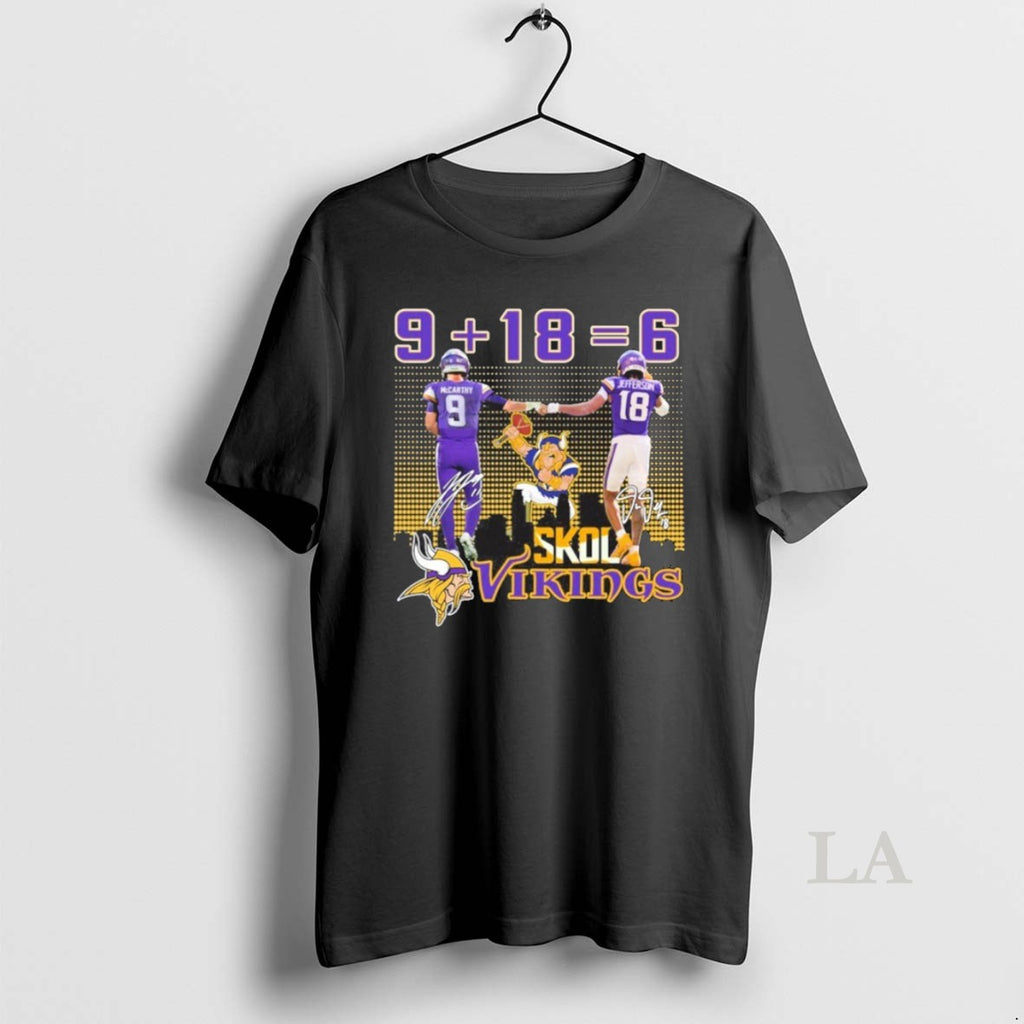 Original Mccarthy X Jefferson 9186 Skol Vikings Football