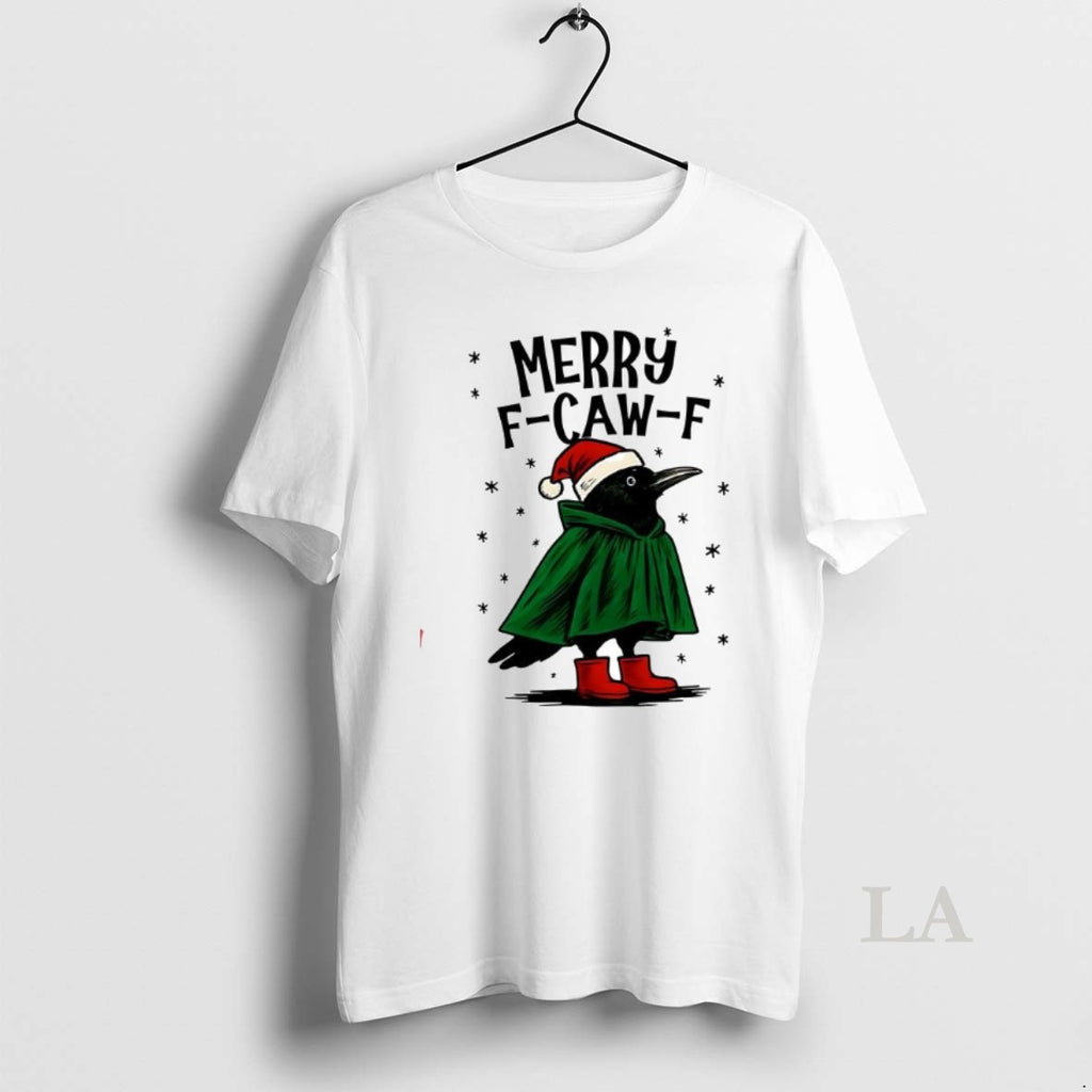 Original Merry F Caw F Christmas