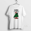 Original Merry F Caw F Funny Christmas