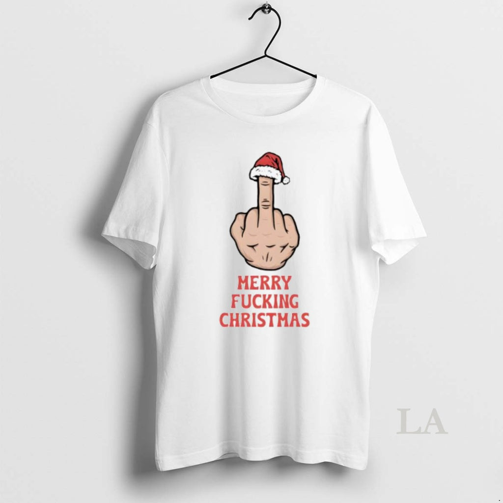Original Merry Fucking Christmas Middle Finger