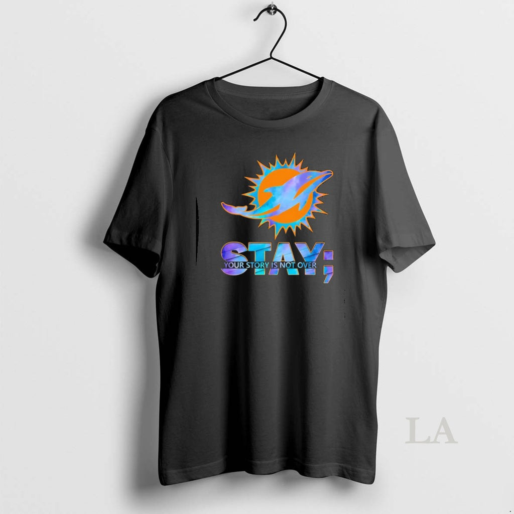 Original Miami Dolphins Football Stay Your Story Is Not Over
