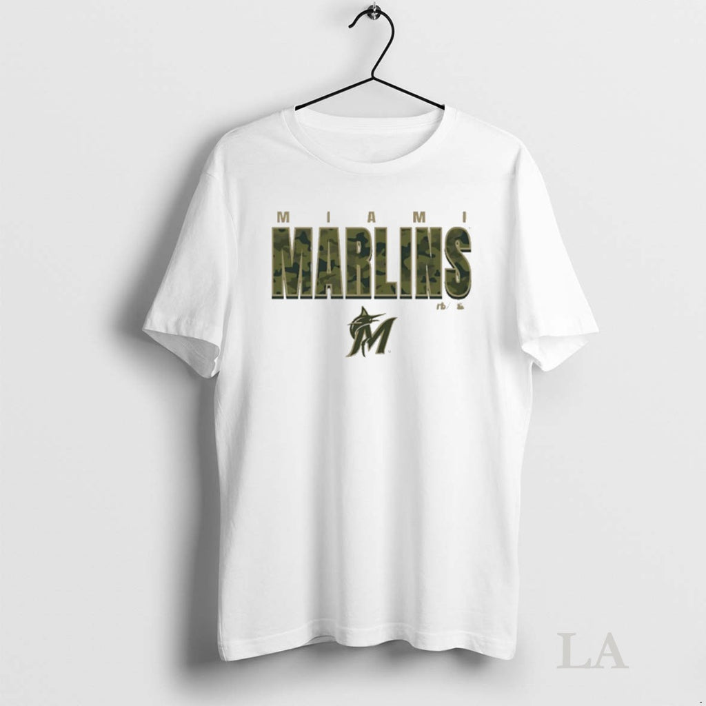 Original Miami Marlins Camo Mlb Postseason 2025