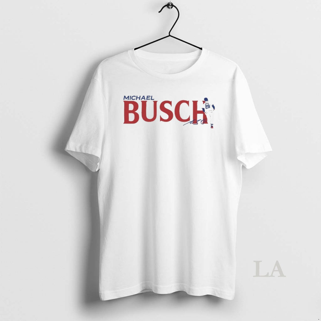 Original Michael Busch Mlb Chicago Cubs October Signature