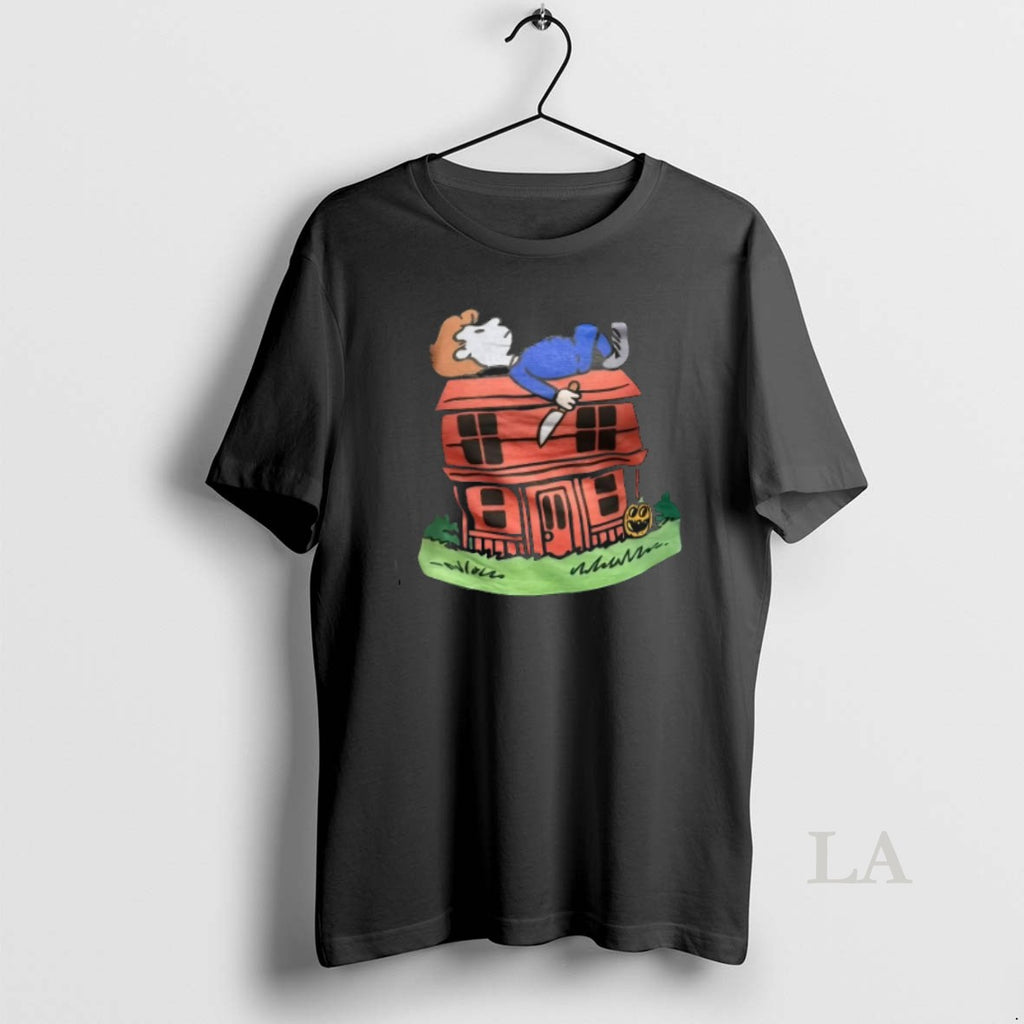 Original Michael Myers Halloween Horror House Cartoon T Shirt 7fc236d614u 1