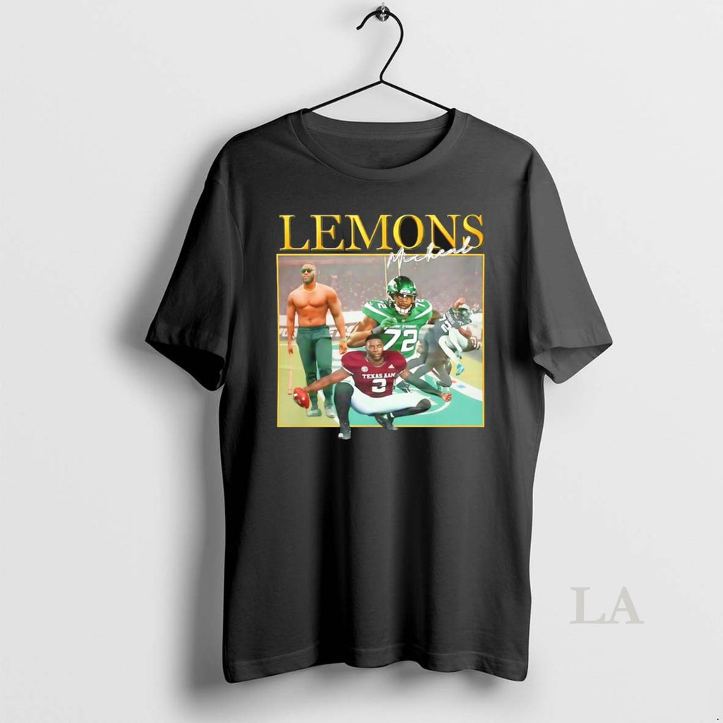 Original Micheal Lemons Football Signature
