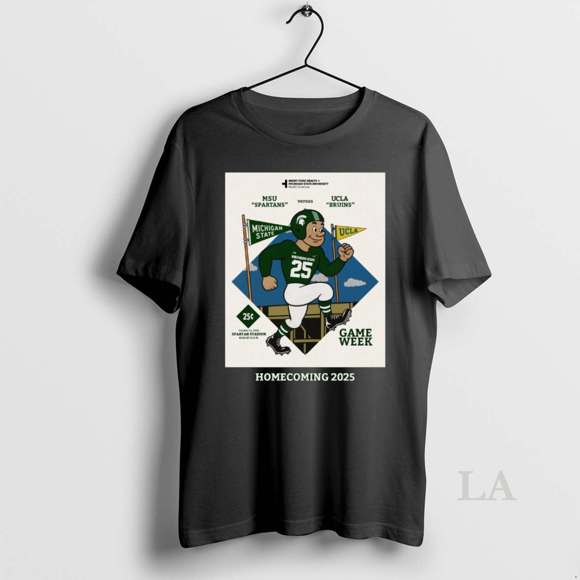 Original Michigan State Spartans Vs Ucla Bruins October 11 2025 Spartan Stadium Game Week