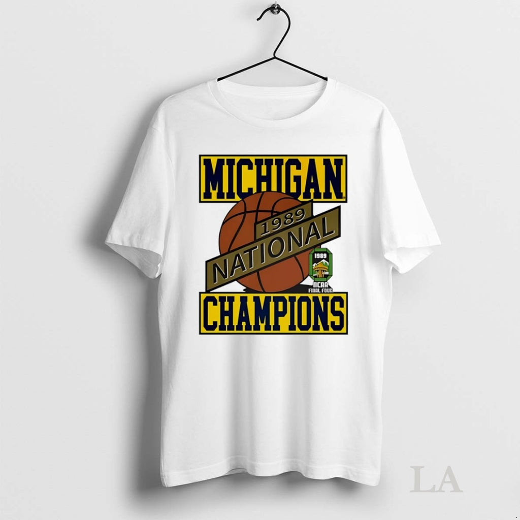 Original Michigan Wolverines Basketball National Champions 1989