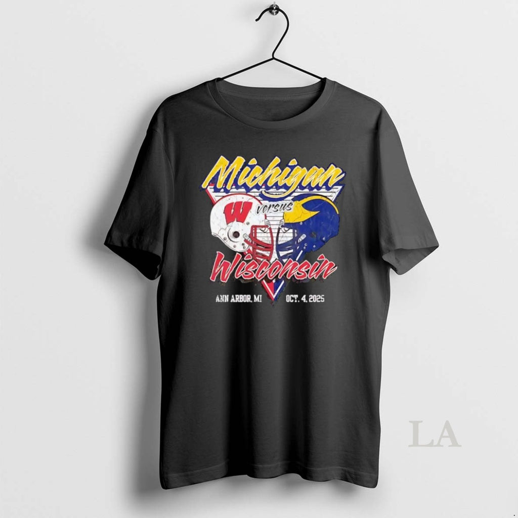Original Michigan Wolverines And Wisconsin Badgers Football 2025
