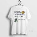 Original Michigan Wolverines Vs Michigan State Spartans Battle For Paul Bunyan Food Drinks Traditions