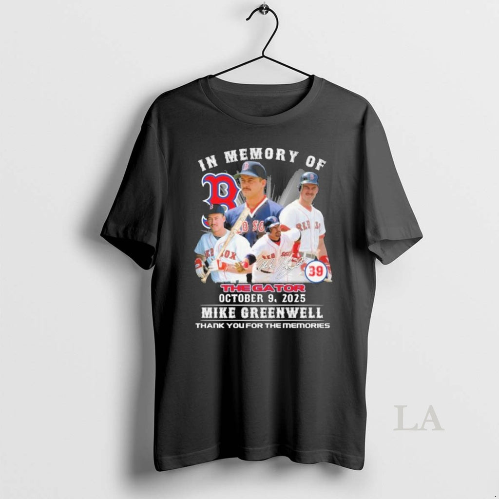 Original Mike Greenwell In Memory Of The Gator October 9 2025 Thank You For The