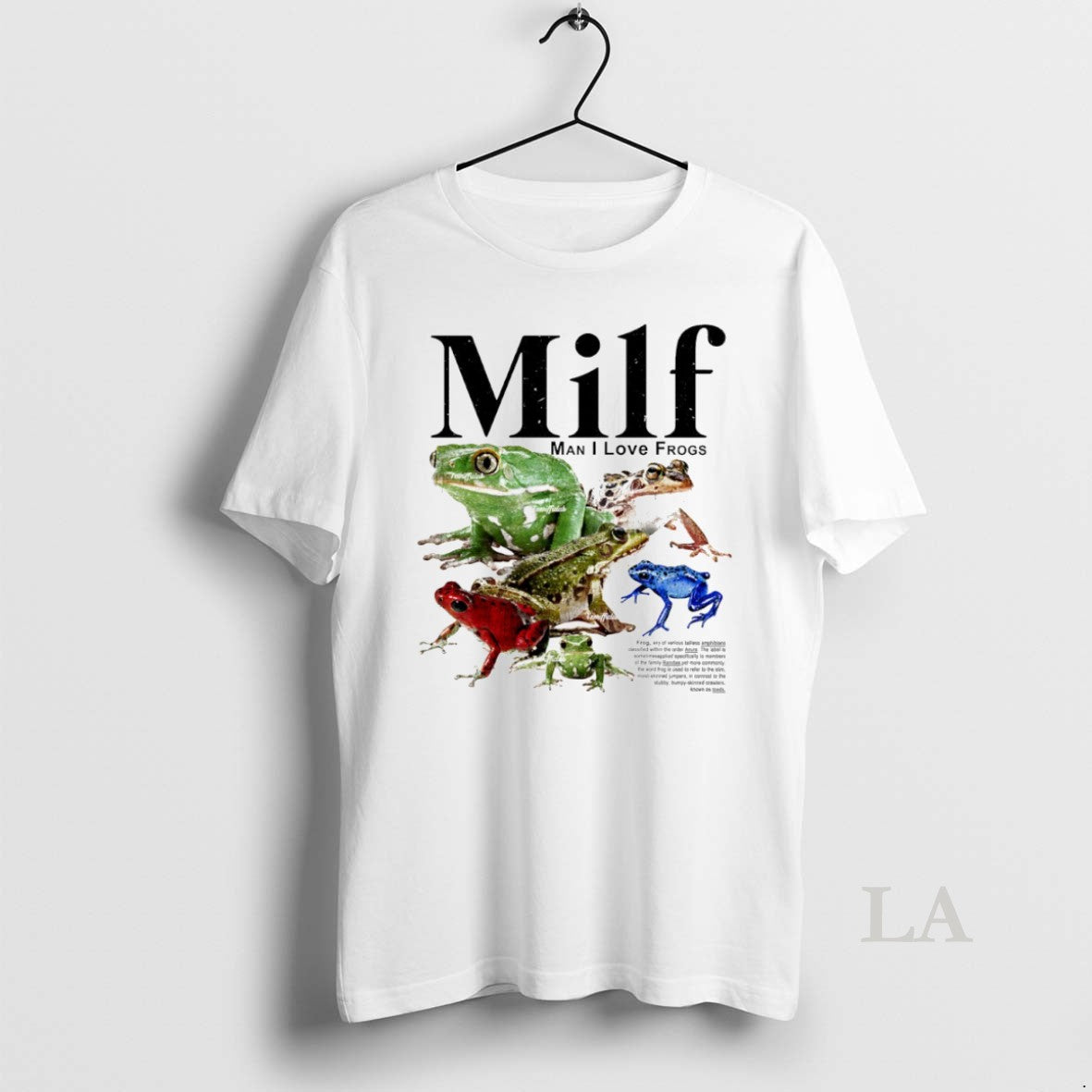 Original Milf Man I Love Frogs Graphic