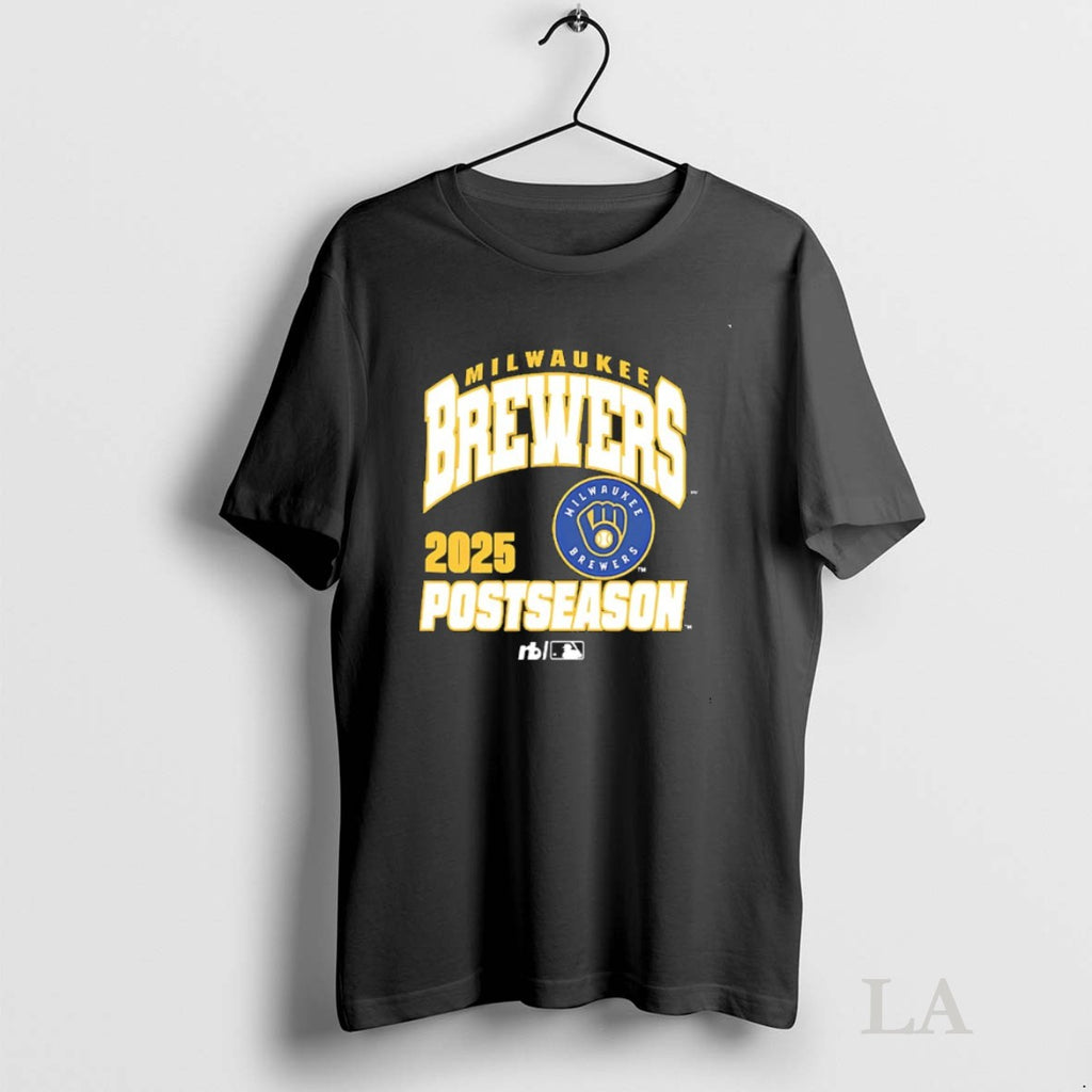 Original Milwaukee Brewers Baseball 2025 Mlb Postseason Graphic