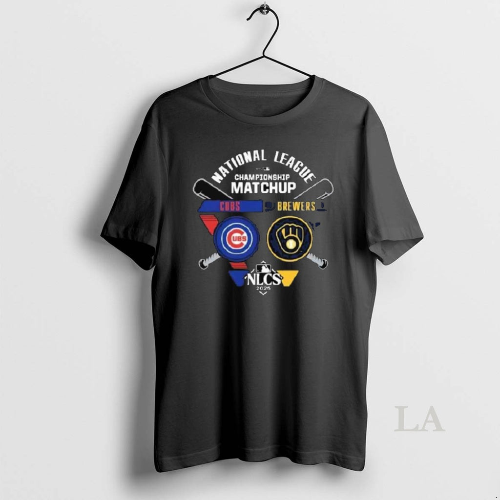 Original Milwaukee Brewers Vs Chicago Cubs 2025 Mlb Nlds National League Division Series Matchup Long
