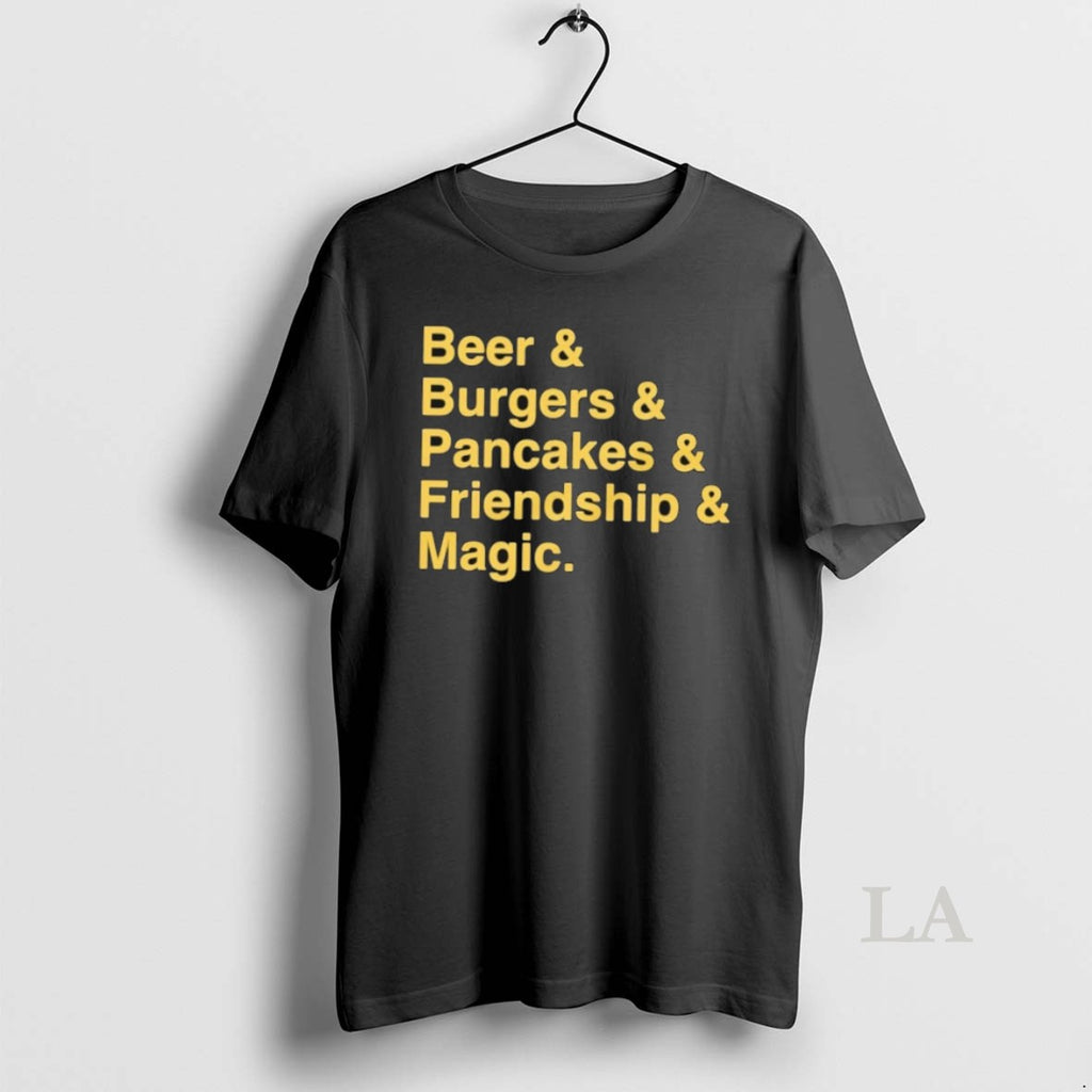 Original Milwaukee Brewers Beer Burgers Pancakes Friendship Magic