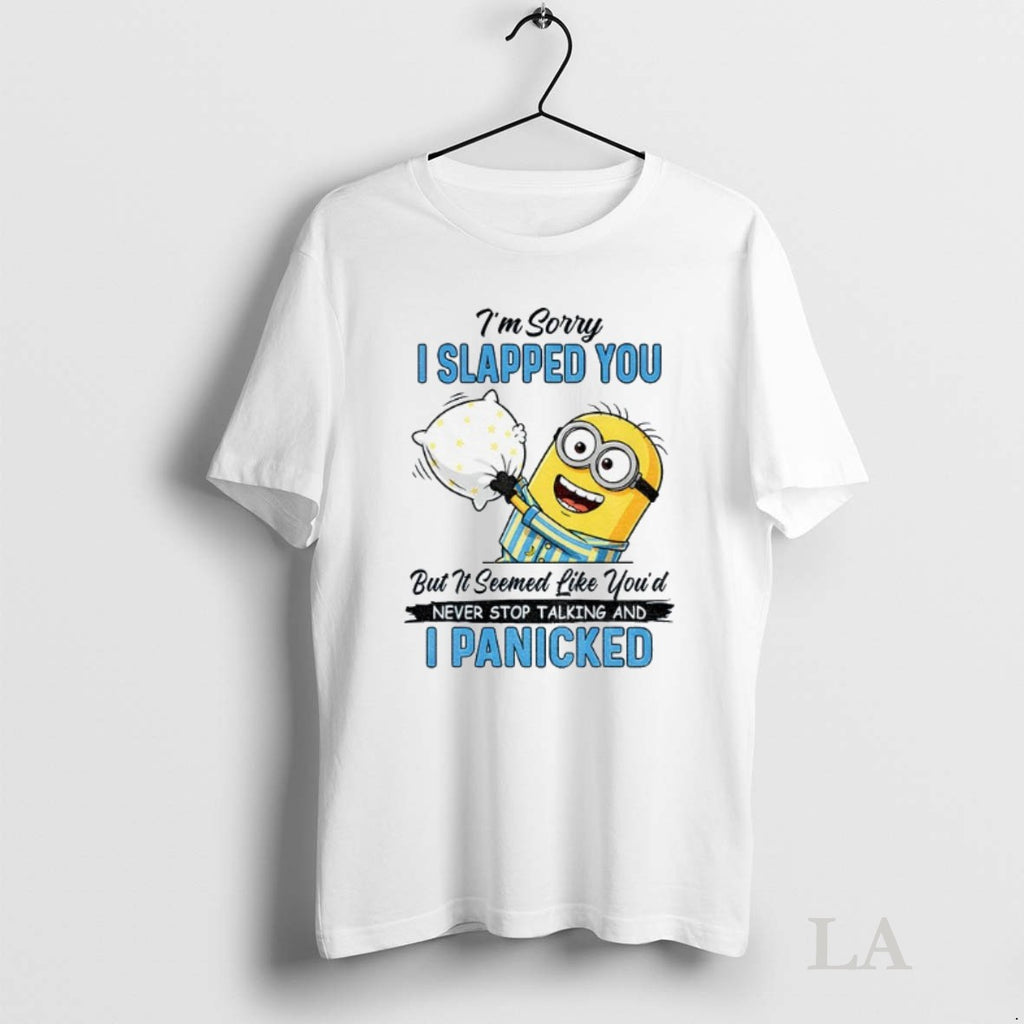 Original Minion Sleep Im Sorry I Slapped You But It Seemed Like Youd Never Stop