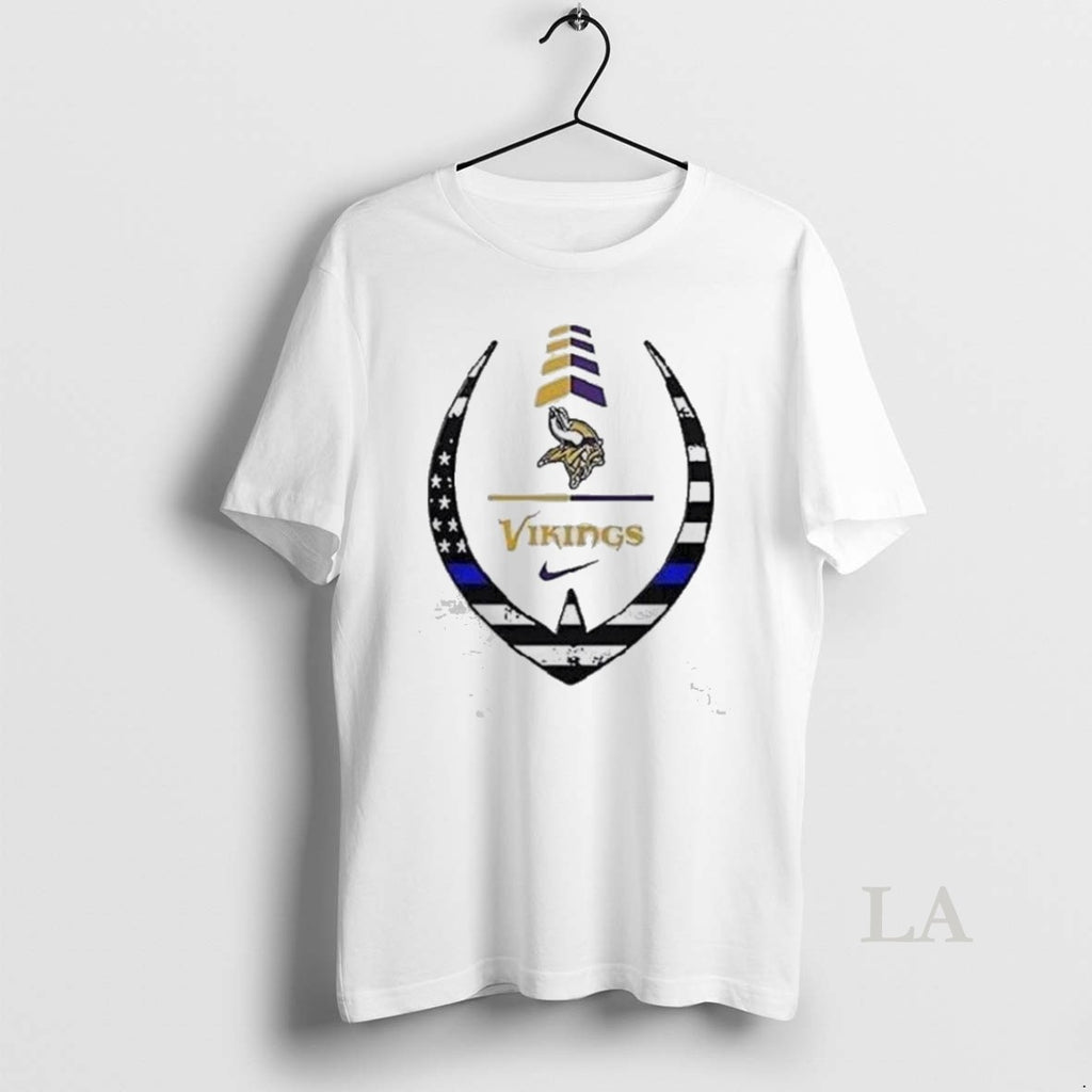 Original Minnesota Vikings Police Law Enforcement Appreciation Day Logo