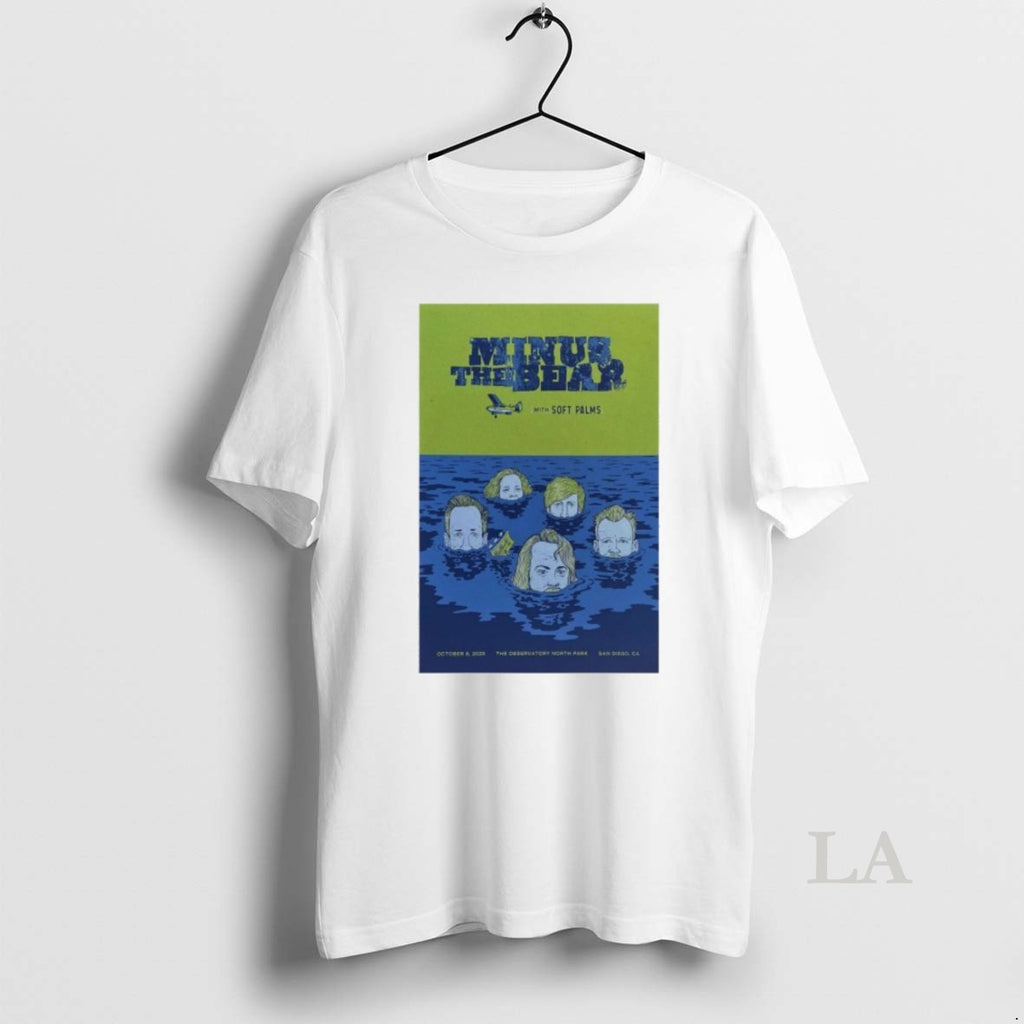 Original Minus The Bear Oct 8 2025 San Diego Ca Faces