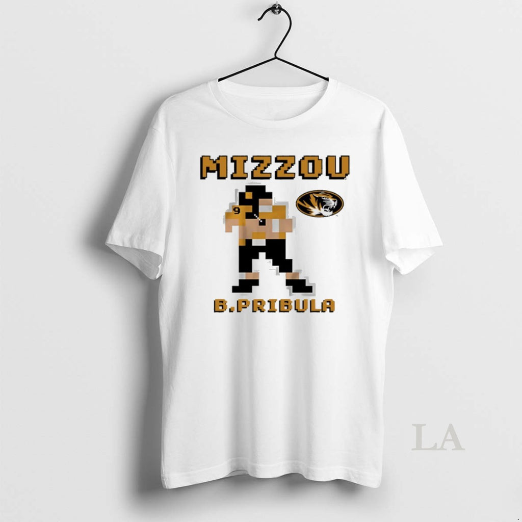 Original Missouri Tigers Football Beau Pribula Retro Baller