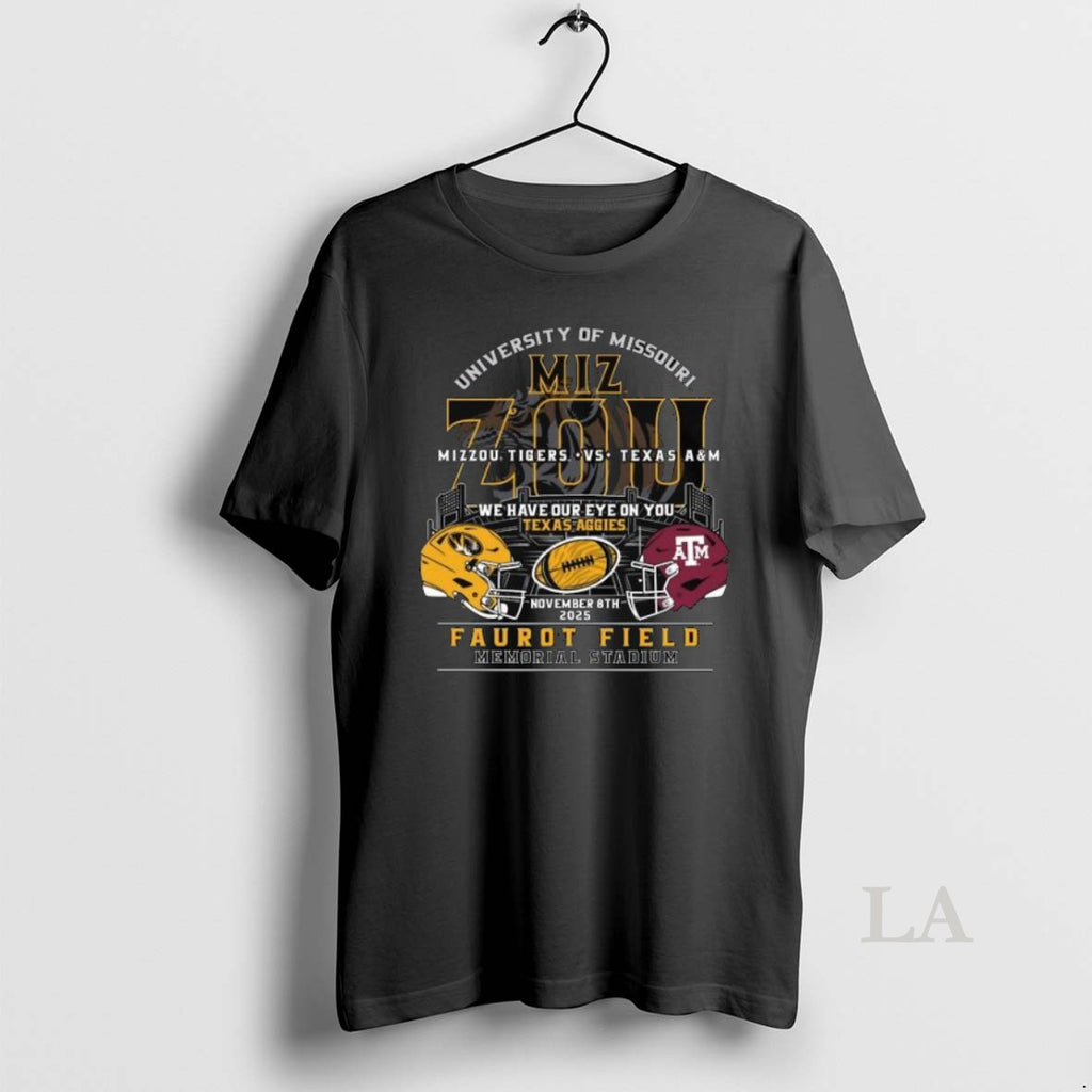 Original Mizzou Tigers Vs Texas Am Game Day November 8 2025 Long Sleve