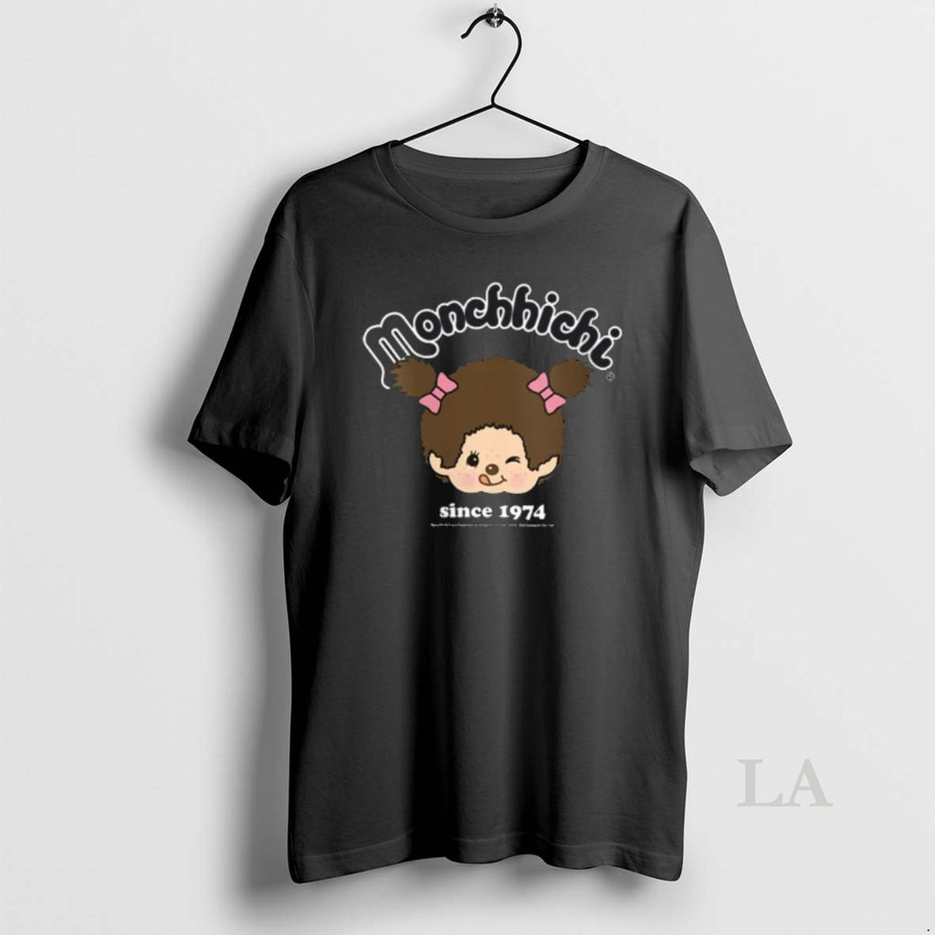 Original Monchhichi Since 1974 Happy Little Fluffy Girl