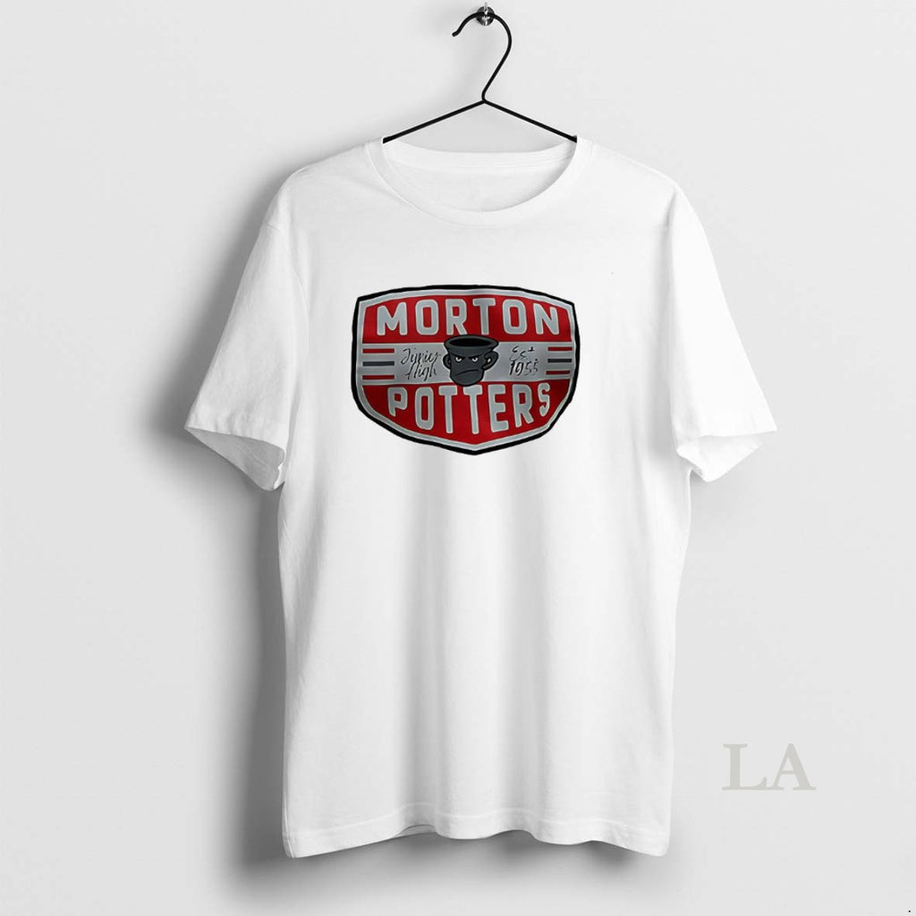 Original Morton Potters Junior High Est 1955 Logo Retro